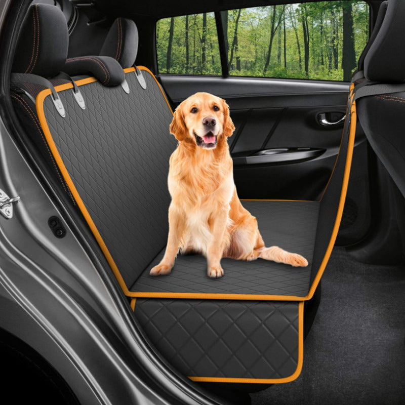 PawGuardian MeshView Car Seat Cover – Hammock Style Pet Travel Protector