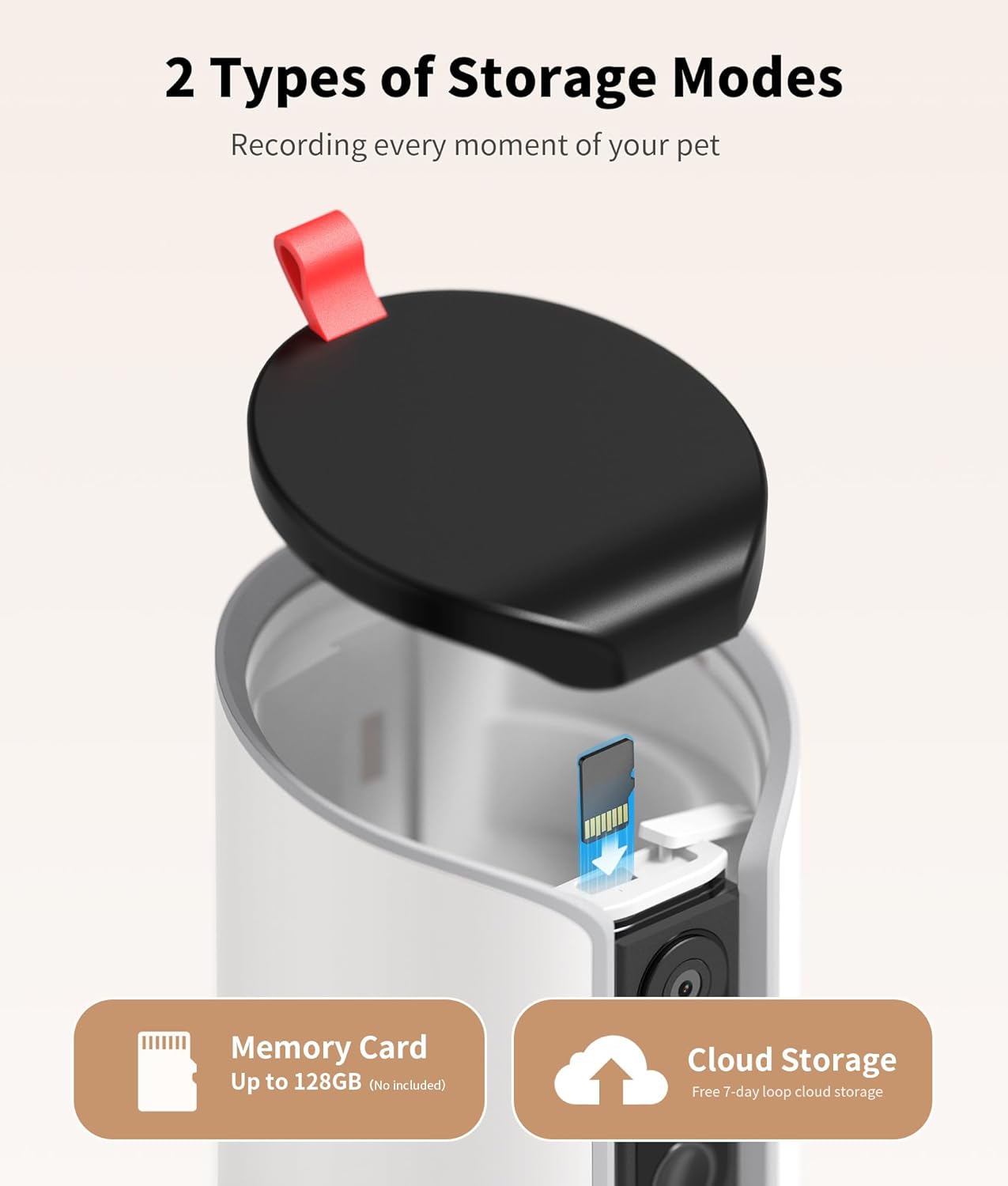 Smart Pet Camera with Treat Dispenser