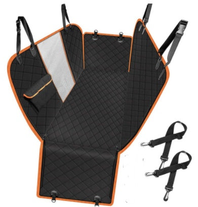 PawGuardian MeshView Car Seat Cover – Hammock Style Pet Travel Protector