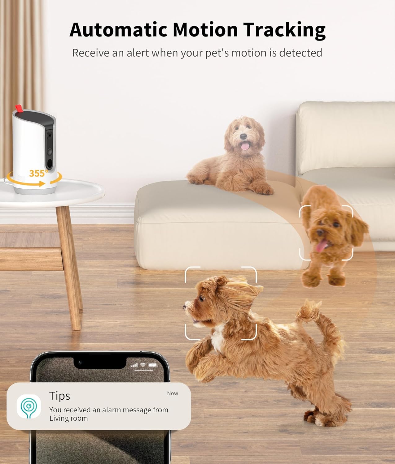 Smart Pet Camera with Treat Dispenser
