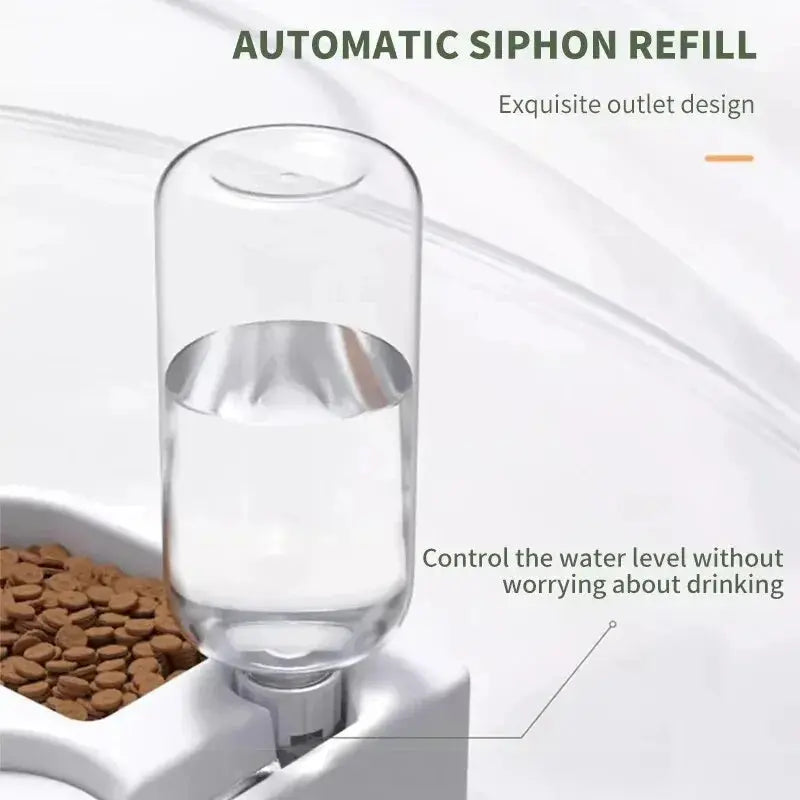 Dual Drinking Automatic Bowl