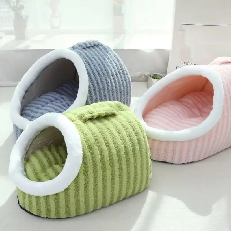 SnuggleNest: The Ultimate Cozy Hideaway Pet Bed for Comfort & Security