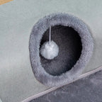 PurrPlay Tunnel Bed – Hide, Play & Nap in One!