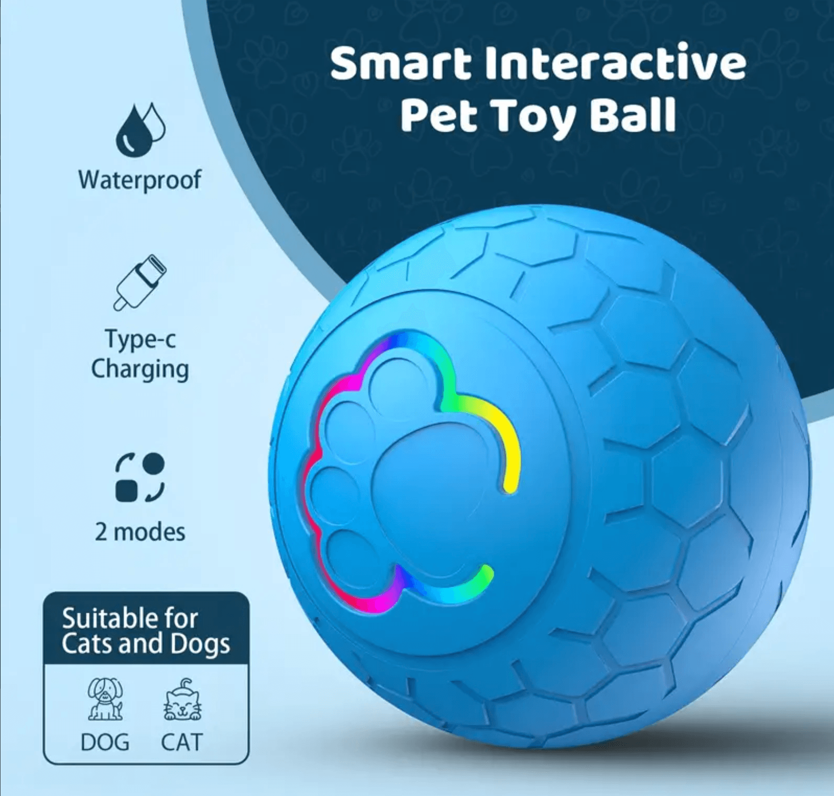 Interactive Smart Dog Ball